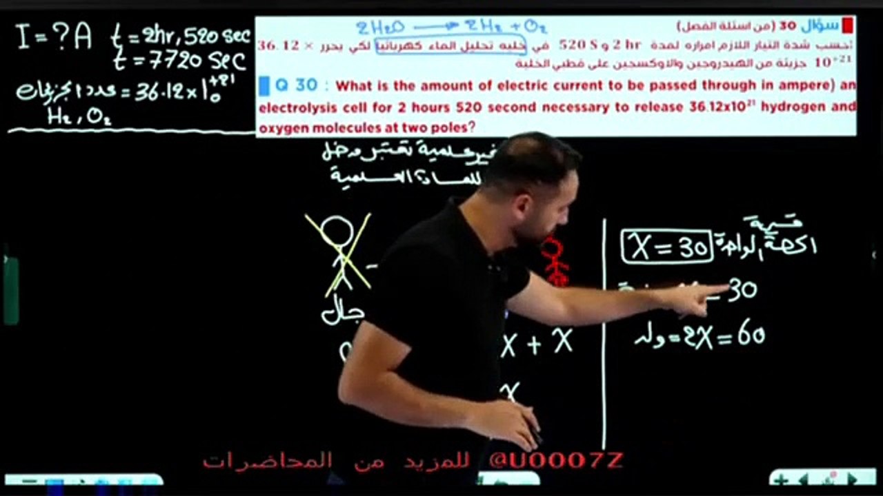 الفصل الرابع المحاضرة 27 مسائل فرداي الجزء 8