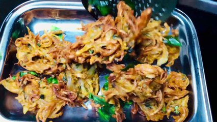 Onion bajji recipe| onion pakoda recipe