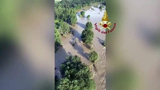 Frane e smottamenti in Piemonte, il video dei Vigili del Fuoco