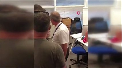 Antalya Havalimanı'nda seferler iptal edildi yolcular havayolu şirketinin ofisini bastı