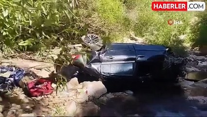 Siirt'te kontrolden çıkan otomobil şarampole yuvarlandı: 1 ölü