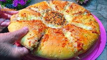 keema naan recipe pakistani street food | Ground Meat Stuffed Naan Recipe In Urdu Hindi | qeema wala naan | tea time snacks