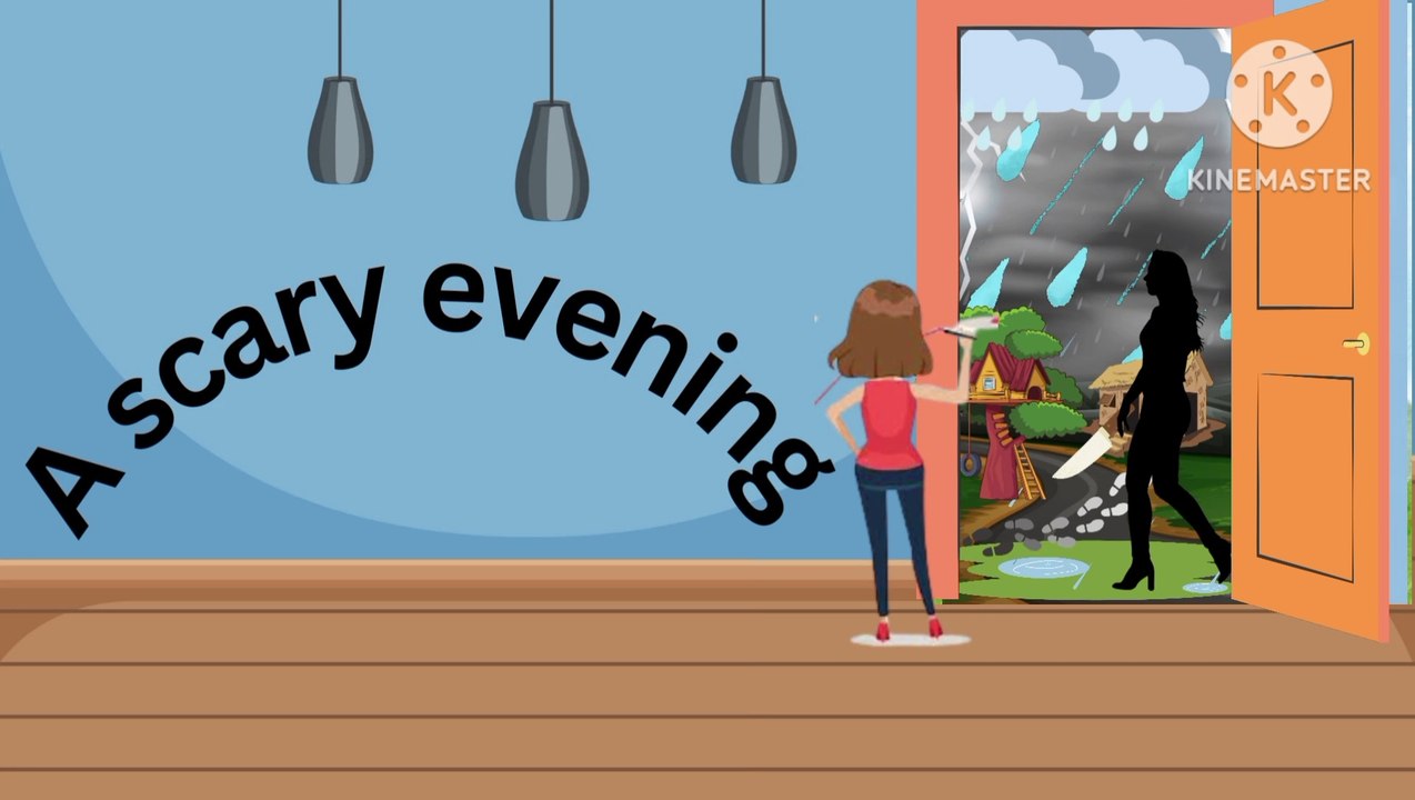 a scary evening