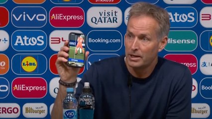 Wie Füllkrug: Hjulmand zückt den Handy-Beweis