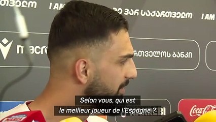 Mamardashvili : “Kvaratskhelia est meilleur que toute l'Espagne”