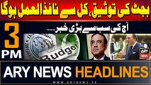 ARY News 3 PM Headlines | 30th June 2024 | Prime Time Headlines