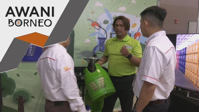 Silinder gas hasil syarikat Sabah tarik minat rakan niaga China