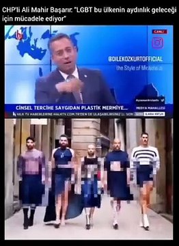 İşte CHP’nin AHLAK anlayışı! Ali Mahir Başarır: 'LGBT'li bireyler bu ülkenin aydınlık geleceği'