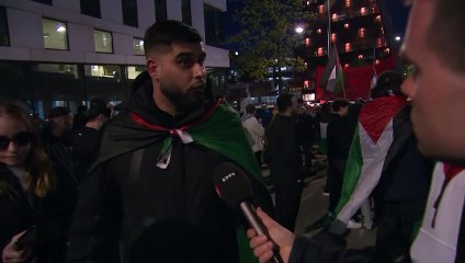 Peberspray i brug: Politiet har styr på demonstrationen |2024| DR