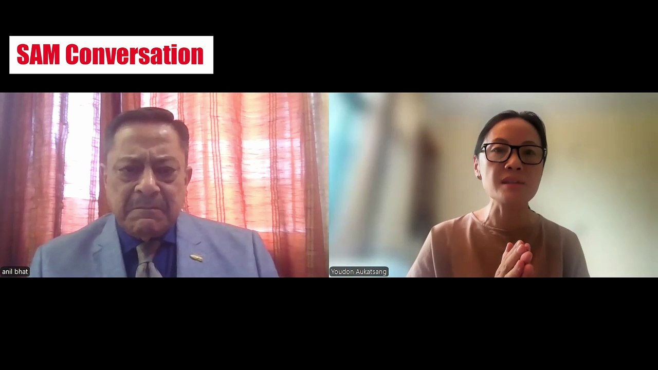 Youdon Aukatsang, Member of the Tibetan Parliament in Exile, Dharamsala speaks with Col Anil Bhat (retd.)  on recent developments on Tibet | SAM Conversation