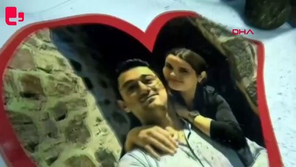 Su altında evlilik teklifi kamerada