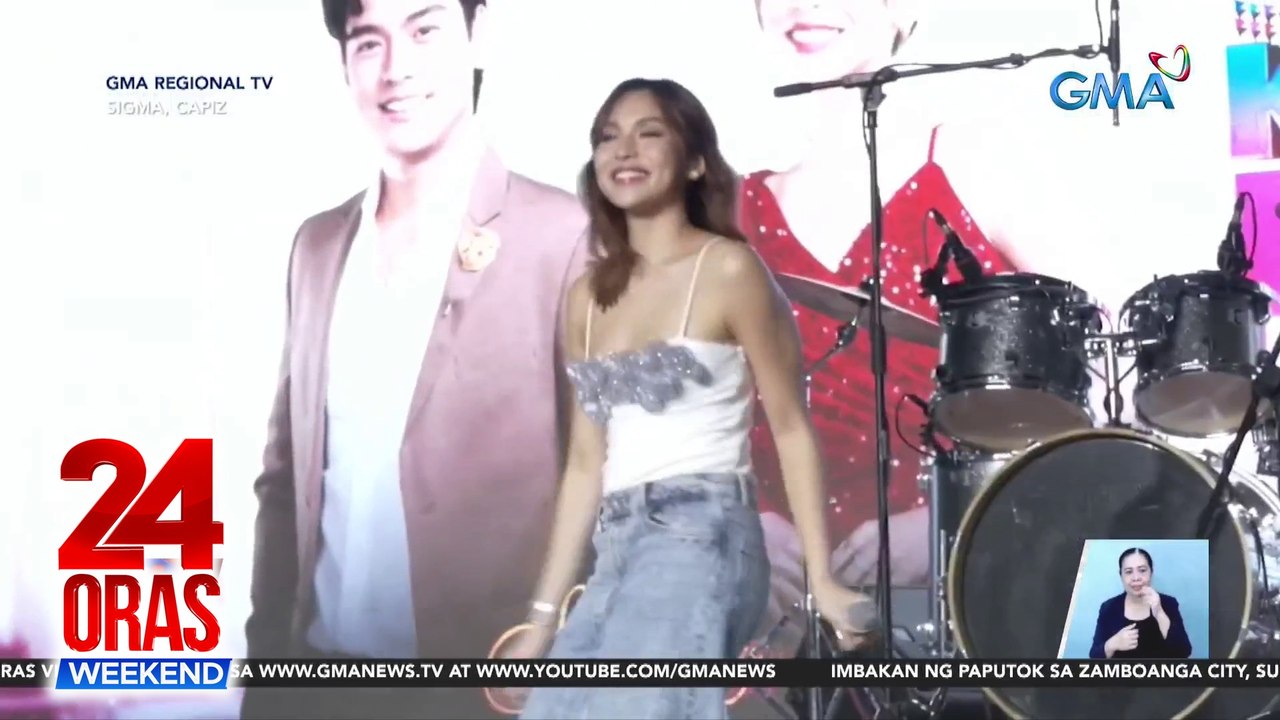 Kyline Alcantara, Michael Sager, Andrea Torres at Joaquin Manansala, nakisaya sa mga pista sa Capiz at Negros Occidental | 24 Oras Weekend
