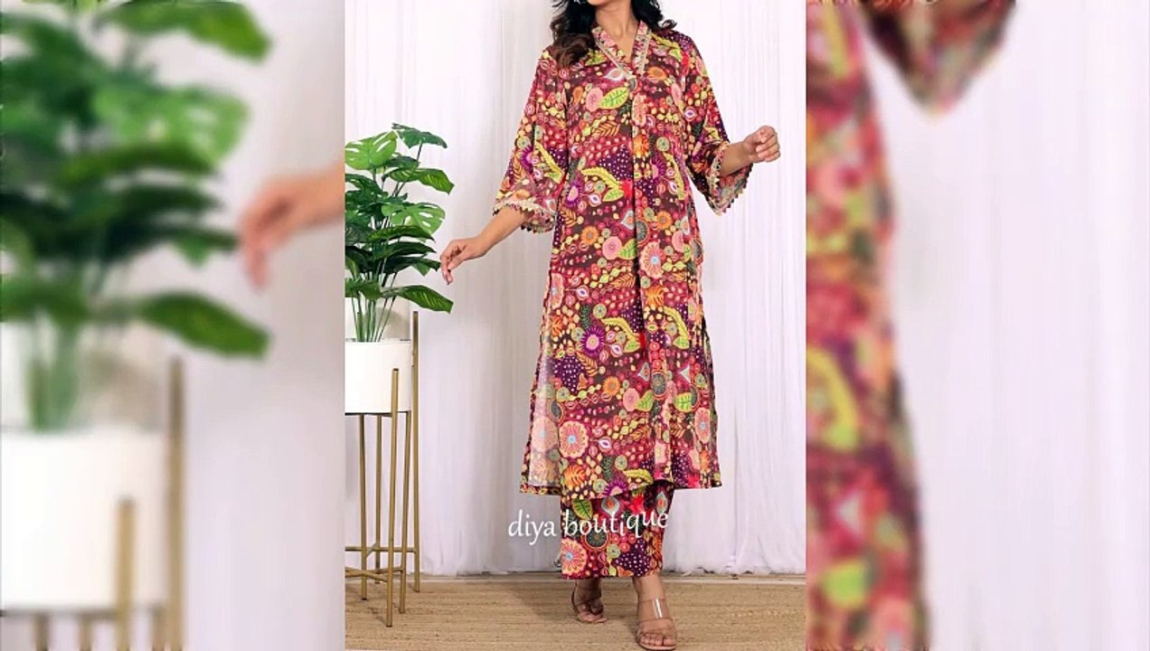 Same Print Salwar Kameez Designs |Stylish Simple Decent Dress Designs In Allover Prints