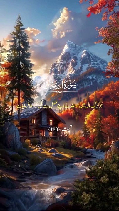 Surah Al-imran verse-180