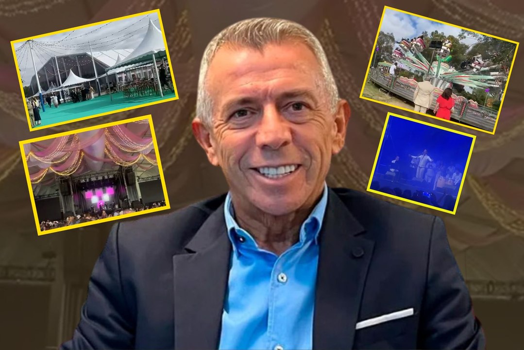 Así fue el increíble parque de atracciones que montó el Turronero para su nieta