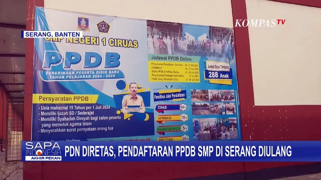 Server PDN Dibobol, Pendaftaran PPDB SMP di Serang Banten Diulang! Catat Rentang Waktunya