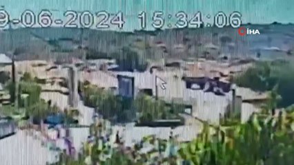 İzmir Çeşme'de yangının sigara izmaritinden çıktığı anlar kamerada