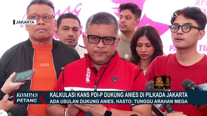 Ada Usulan Dukung Anies di Pilkada Jakarta, Hasto: Tunggu Arahan Megawati