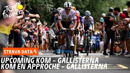 Upcoming Strava KOM - Gallisterna  - Tour de France 2024