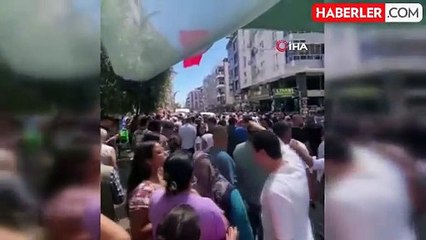 İzmir'deki doğal gaz patlamasından ilk görüntüler! Ortalık resmen savaş alanına döndü