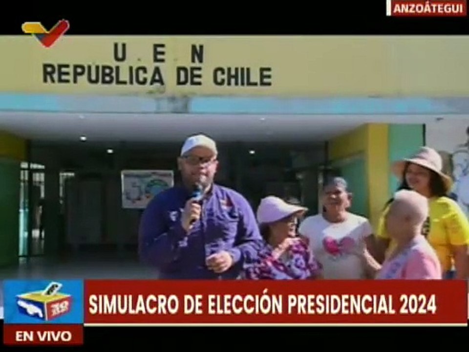 Anzoátegui  | Ciudadanos opinan acerca del simulacro de elección presidencial 2024