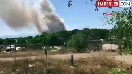 Kundu turizm beldesinde orman yangını çıktı