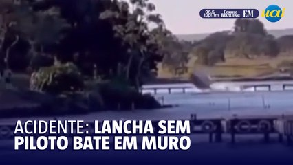 Lancha sem piloto gera pânico em Brasília; idoso resgatado em estado crítico