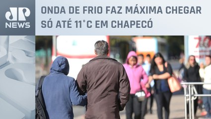 Temperatura mínima em Santa Catarina chega a 1°C