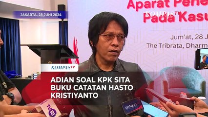 Herannya Adian Napitupulu Soal KPK Menyita Buku Sekjen PDIP Hasto
