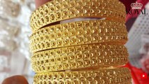 Golden Bangles Designs 2024 | Bridal Bangles | Latest Bangles Designs | @theroyalallinone