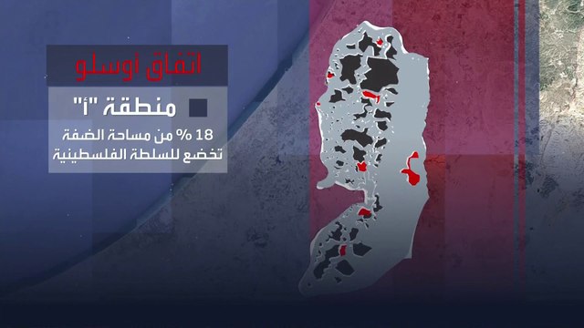 الضفة الغربية.. 60% تحت السيطرة الإسرائيلية و36% للسلطة الفلسطينية