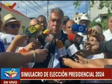 Candidato presidencial Luis Eduardo Martínez invita a la población a sumarse al simulacro electoral