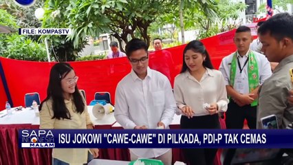 PDIP Tak Cemas Soal Isu Jokowi Cawe-Cawe di Pilkada Jakarta