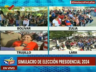 Trujillo | Habitantes del mcpio. Valera se suman a la participación del simulacro 2024