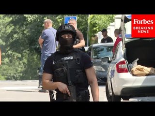 BREAKING NEWS: Police Arrive At Israeli Embassy In Serbia After Officer Is Attacked