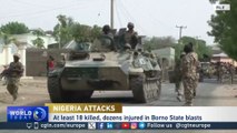 Female suicide bombers in deadly attack in Nigeria