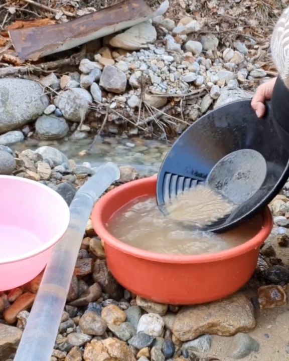 Akarsularda Altın Arama, bol altın bulmanın pratik ve kolay yolu