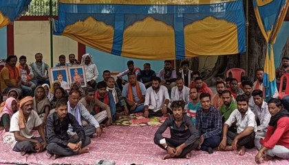 वीपीआर कर्मियों का धरना जारी, आश्वासन तक सीमित नियुक्ति