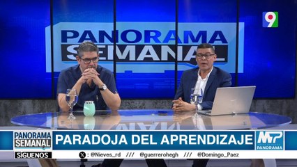 “Leer y Paradoja del Aprendizaje” | Panorama Semanal