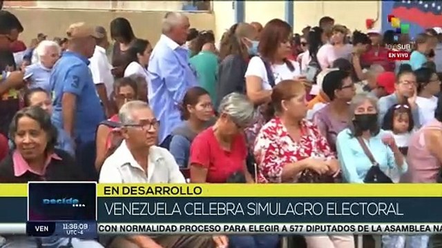 Simulacro electoral es una antesala a las elecciones presidenciales