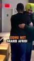 Navjot Singh Sidhu Met Shahid Afridi