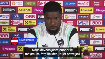Autriche - Danso : "Nous abordons toujours les matches de la même manière"