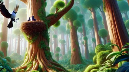 aik khatarnak sanp aor chalak kawa|animated urdu and hindi stories|kids stories