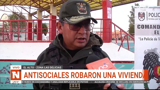 ANTISOCIALES ROBARON EN UNA VIVIENDA