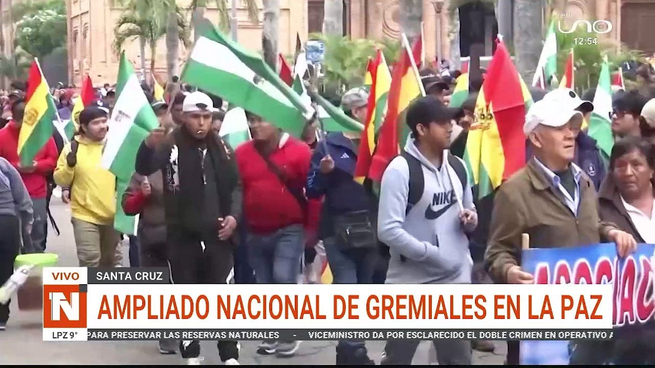 AMPLIADO NACIONAL DE GREMIALES EN LA PAZ
