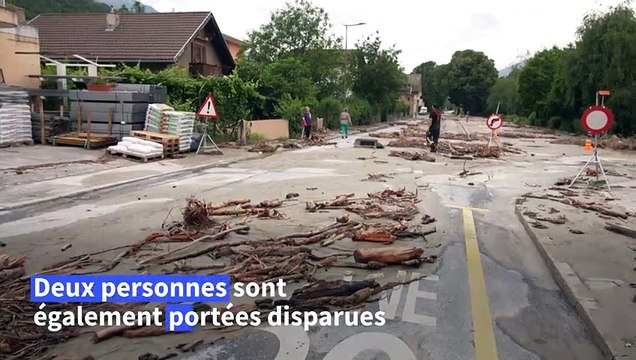 Intempéries en Suisse et en Italie: au moins 4 morts et 2 disparus