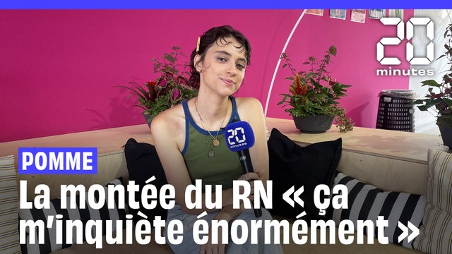 Solidays 2024 : On a demandé à Pomme son avis sur les élections législatives