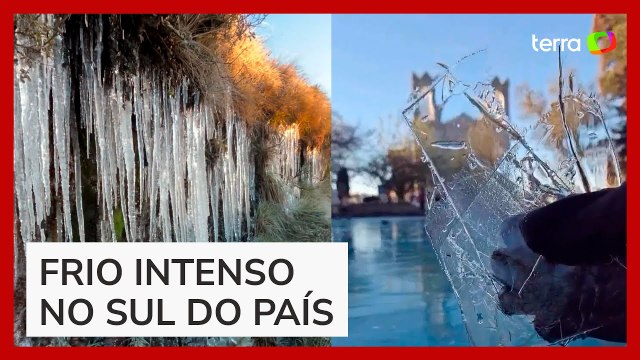 Frio intenso: ao menos 30 cidades de Santa Catarina registram temperaturas negativas