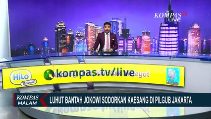 Download Video: Luhut Binsar Bantah Jokowi Sodorkan Kaesang di Pilgub Jakarta ke Parpol KIM