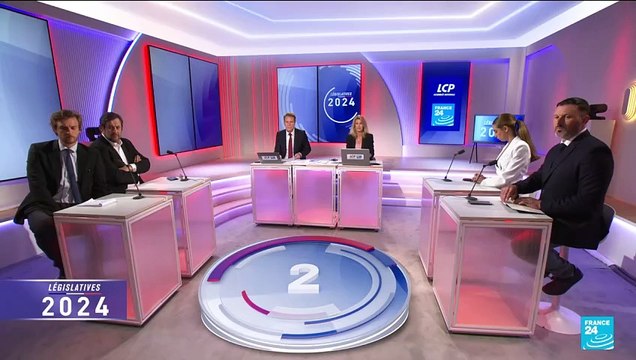 Législatives : le RN et ses alliés (34%) devancent le NFP (28,5 %) et le camp présidentiel (20,5 %) au premier tour